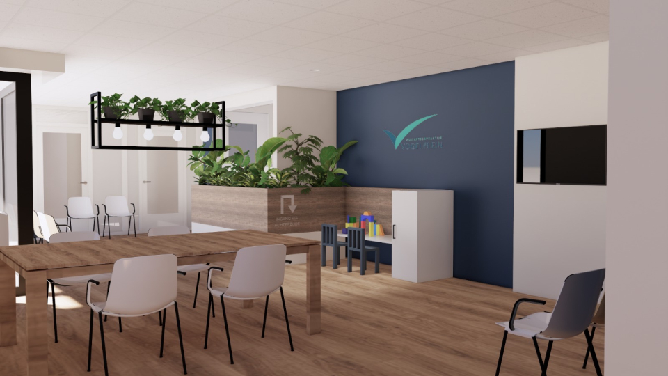 Ontwerp wachtkamer Vogelplein